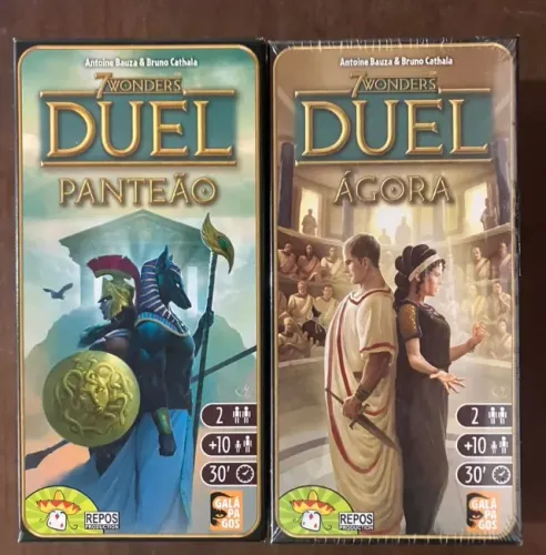7 Wonders Duel: Ágora e Panteão