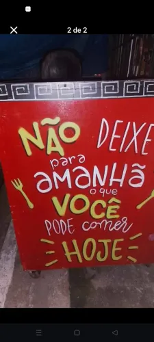 Carro de comida/Lanche 