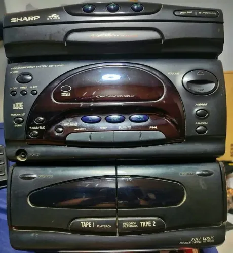 Micro System Sharp CD-C2600 Sem caixas - LEIA