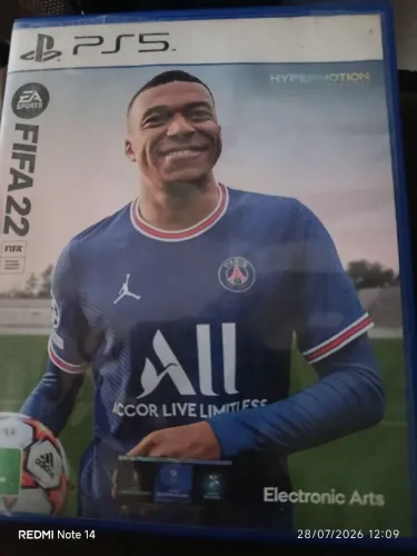 Jogo de futebol ps5