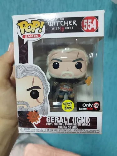 Funko pop the witcher 3 geralt igni