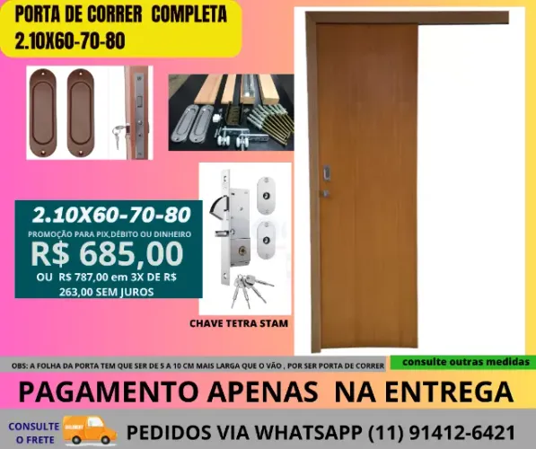 porta de correr codp1 COD-25