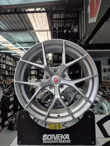 Jogo de rodas GISA YA108 FLOW FORMING aro 18 - 5x112 novas5x112