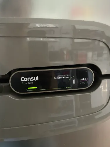 Geladeira Inox frost free consul