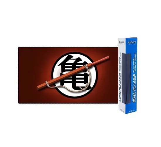 Mouse Pad Gamer Grande Master Roshi e Cudgel