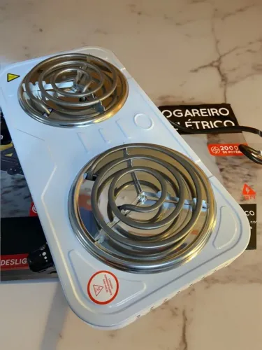 Fogareiro Elétrico 2 Bocas 400°C 2400W an17