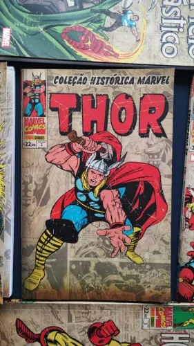 THOR 2 COLEÇÃO HISTÓRICA MARVEL PANINI RARIDADE PARTICULAR EXCELENTE ESTADO VC MERECE
