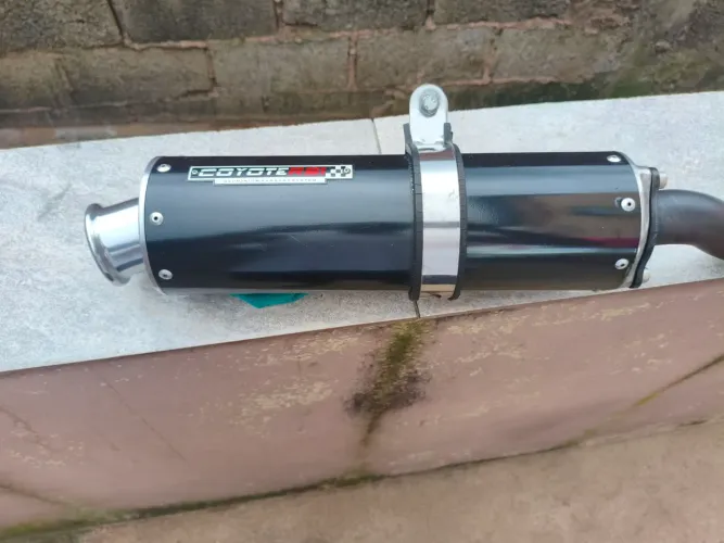 Escapamento Coyote RS1 boca zero 