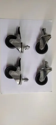 Rodízio Industrial 80kg (com e sem trava)