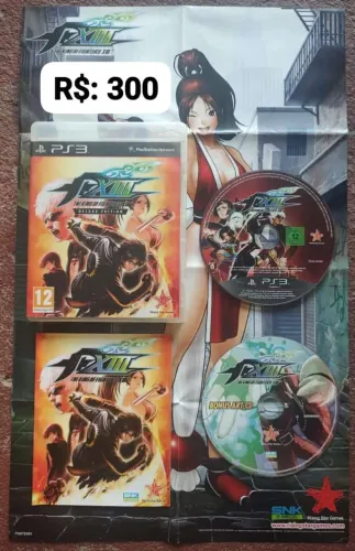 The King Of Fighters XIII Deluxe Edition = R$: 300