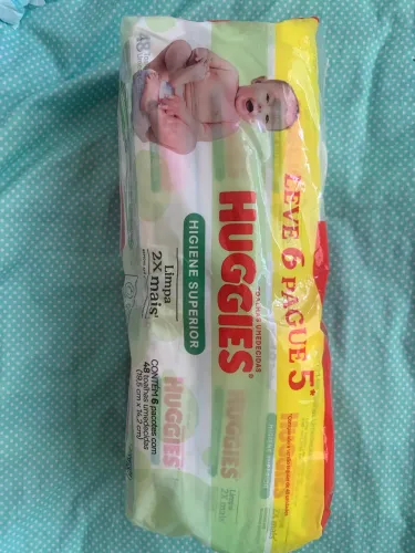 Lenços umedecidos Huggies 