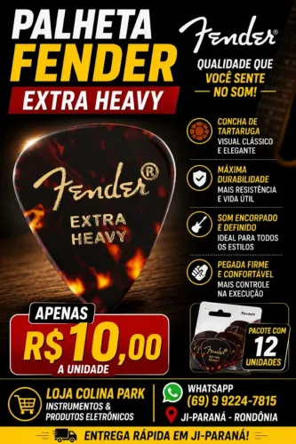 Palheta Fender