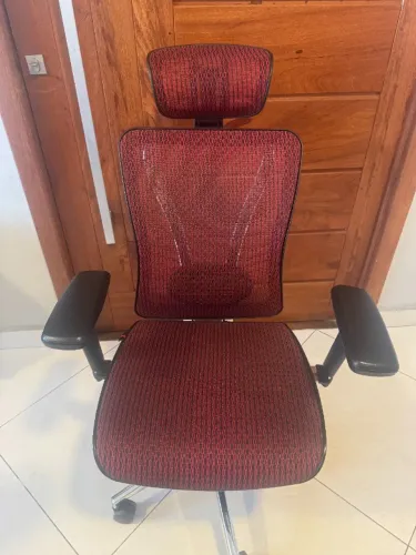 Cadeira escritório dt3 moira estrutura aço gamer