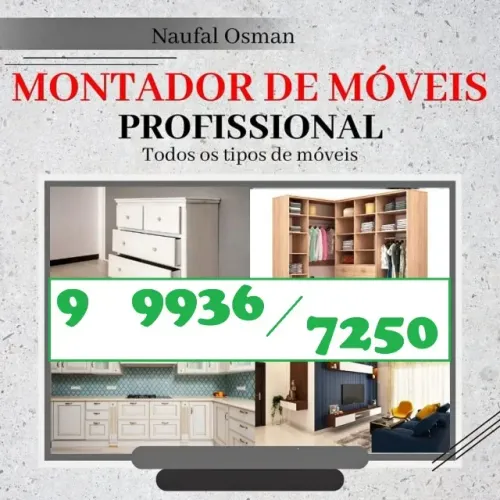 Montador De Móveis / Instalações Em Geral, Orçamento Imediato