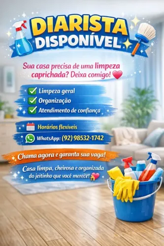Diarista com Agilidade