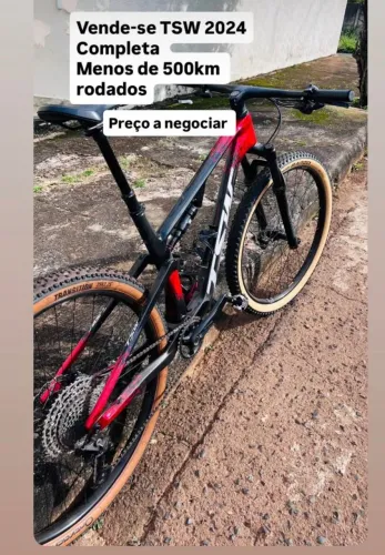 Tsw Full carbono camote retrátil tamanho 19