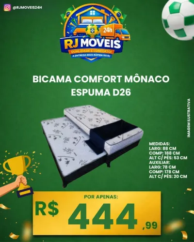 Bicama Mônaco d26 / pague na entrega / entrega rápida