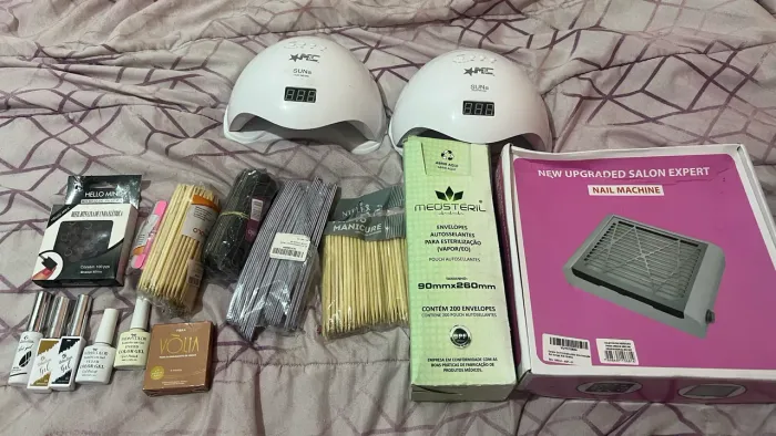 Material Unha de Gel/Fibra 