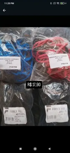 Redinha para capacetes 