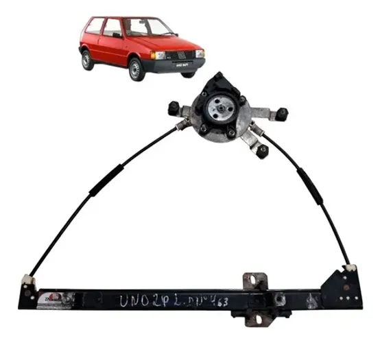 Maquina Vidro Eletrico Direito Sem Motor Fiat Uno 1985 2010