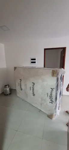 Cama box. Promoção 12cm de espuma