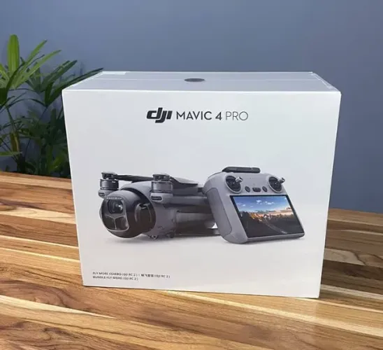 Drone Dji Mavic 4 Pro Fly More Com Tela Combo Lacrado + Nota Fiscal