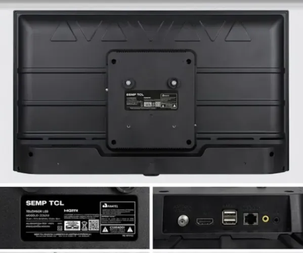 Smart TV Semp TCL de 32 polegadas em perfeito estado de funcionamento,sem detalhes na tela