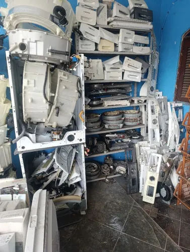Gabinete Samsung lava e seca