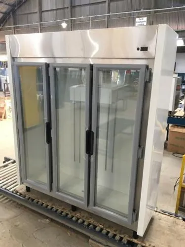 Auto serviço refrigerador 3 portas (novo) Alecs