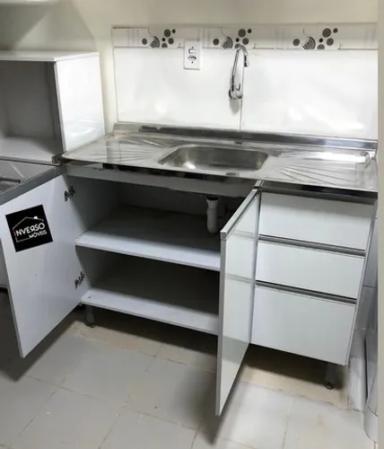 Balcão p/ pia novo montagem grátis