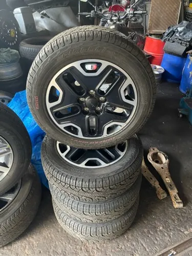 Rodas jeep trackhank aro 17 filé 
