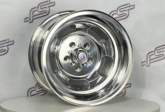 Rodas U.S Mags Indy Polish Aro 15 / talas 9 e 10 / Furação 5x114,3 / Off-set -12