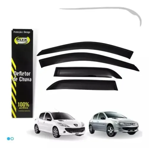 Calha de Chuva do Peugeot 206/204 4 Portas