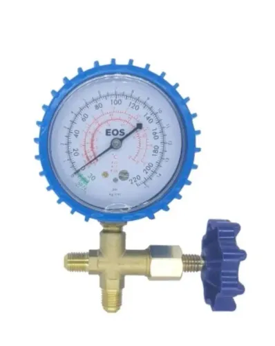 Manifold simples R134a/R22/R404 Baixa 