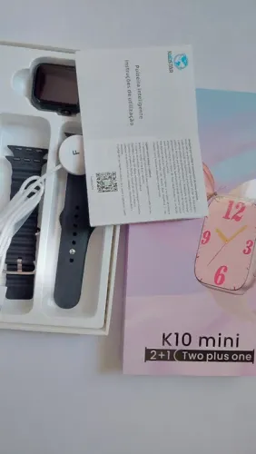Relógio Pulseira Smart Watch Khostar Mod. K10 Mini-Preto- Novo Entrega Imediata - Lindo