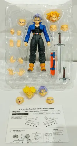 Bandai Sh Figuarts Dragon Ball Z Trunks Pce C/ Heads Extras