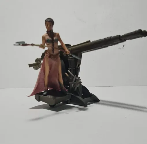Star Wars, Princess Leia Sail Barge Cannon, POTJ.