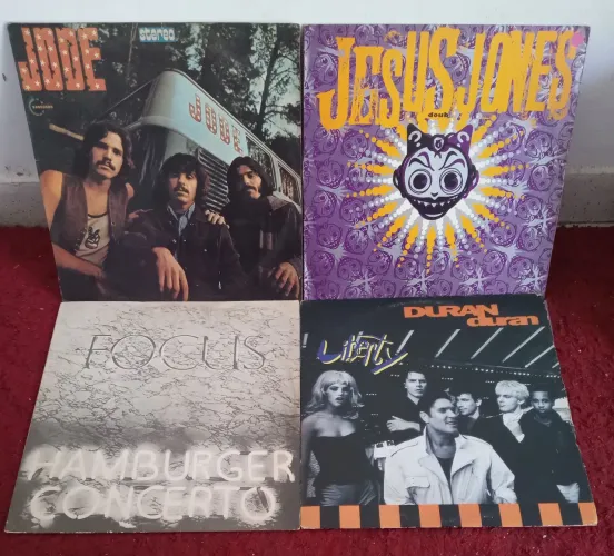 DISCOS LPS ROCK METAL PROGRESSIVO ETC