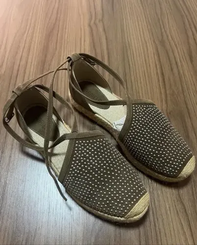 Sandalia baixa espadrille