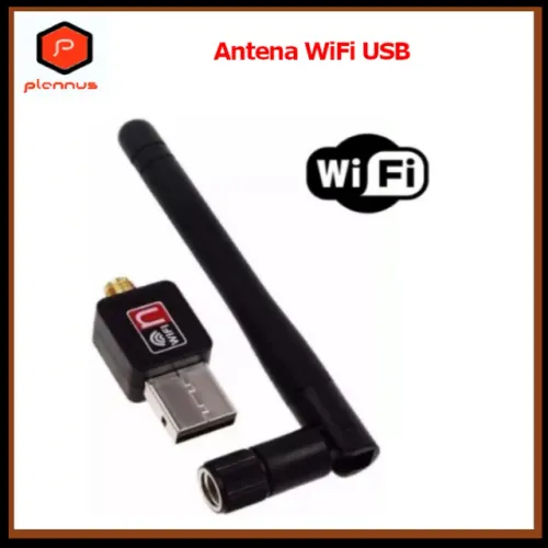 Antena Wifi Adaptador Wireless 1200mb/s Usb Com Antena Pc Notebook (z464) 