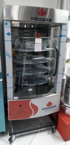 Forno Assador de frango Giratório 70kg - Progás