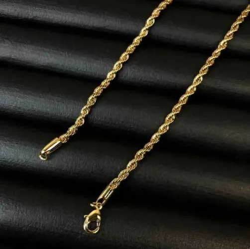 Corrente pulseira pingente moeda banhada ótima qualidade