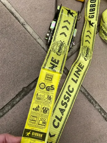 Slackline Gibbon Classic Line X13 - semi novo