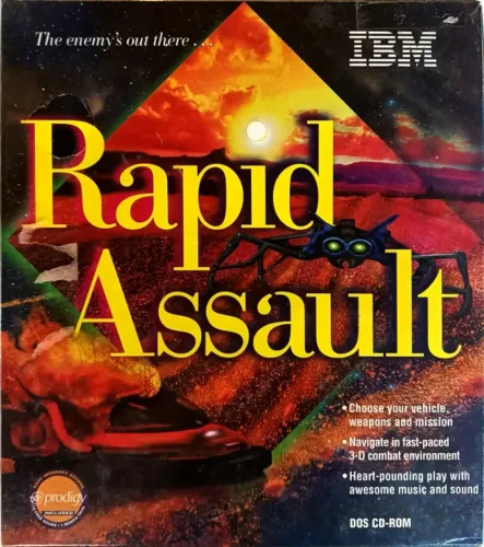 cd de jogos rapid assault, the enemy out there ficção, lacrado 118cx
