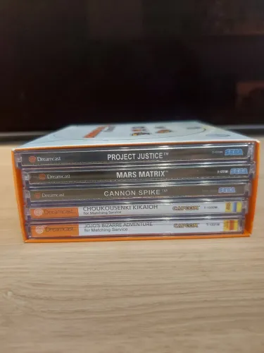 Jogos Dreamcast Project Justice, Mars Matrix e outros!