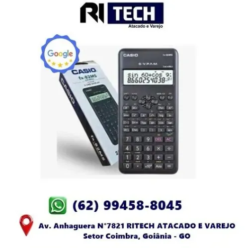Calculadora Científica 240 Funções Preta FX-82MS