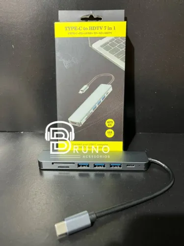 Adaptador Tipo C para HDTV 7 em 1
