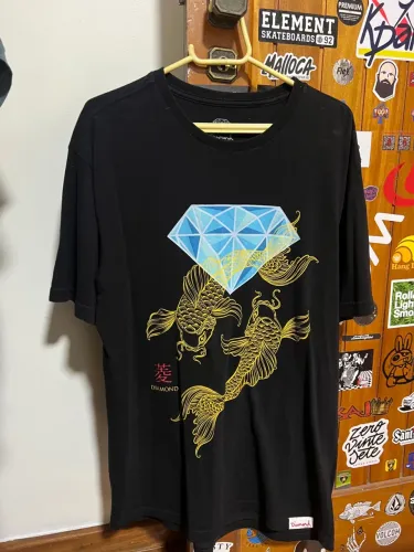 Camisa Diamond Supply Co. Koi Fish