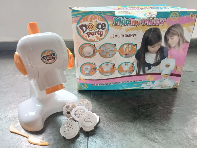 Brinquedo Mão Na Massa Dolce Party Com Receitas