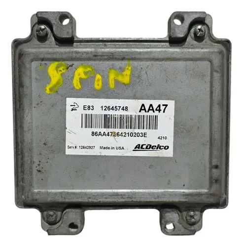 Módulo Injeção Spin 1.8 2016 / E83 12645748 Aa47